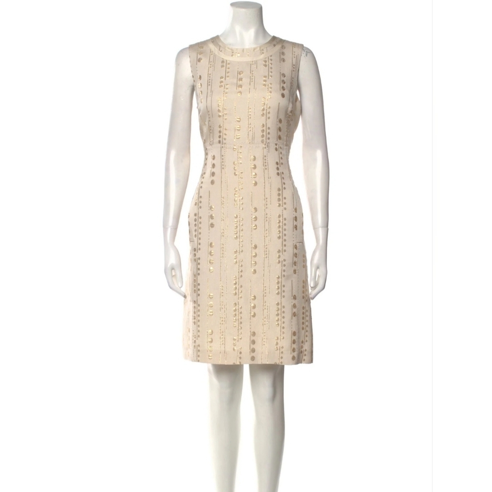 Tory Burch Midi Dress Embroided Size 2 - Picture 1 of 16